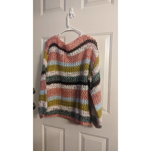 Miracle Loose-Knit Multicolor Sweater M/L - Picture 3 of 8